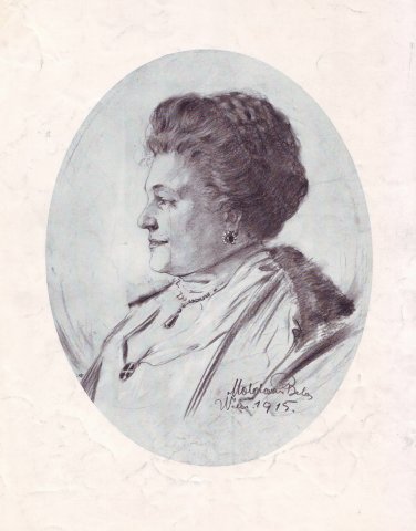 Izabella királyi hercegasszony / Izabella, Royal Duchess ("A Társaság" c. lapban / In: "A Társaság" (The Society), weekly magazine, 1915) 