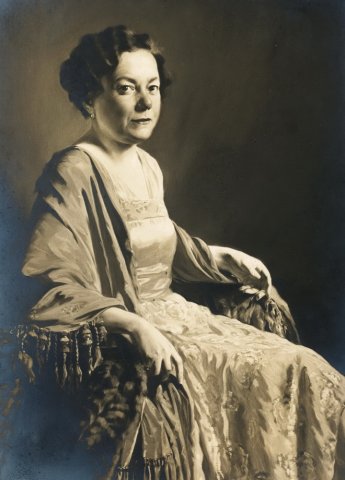 Zuzán B-né arcképe / Portrait of Mrs B. Zuzán (