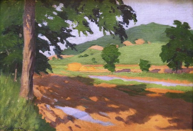 Nagybányai táj / Landscape, Nagybánya (1910 előtt / before 1910)